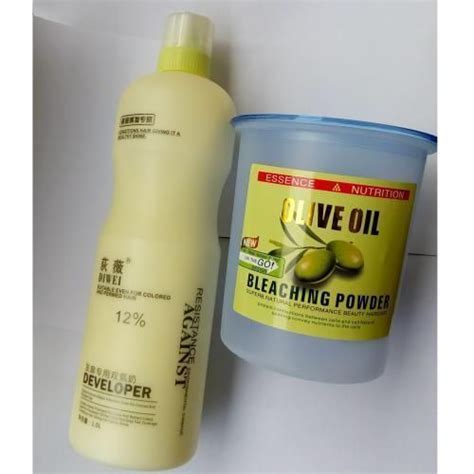 Generic Olive Oil Hair Bleaching Powder And Developer Gold Jumia Nigeria