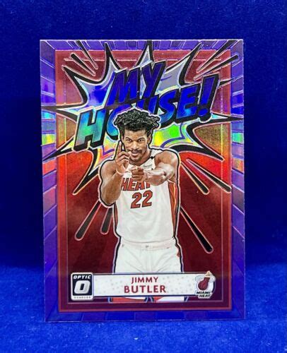 Jimmy Butler 2020 21 Panini Donruss Optic Holo Purple Prizm My House 6