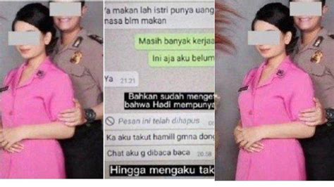 Baru 3 Bulan Nikah Bripka Hk Sudah Suka Jajan Pesan Psk Istri Beberkan Chat Ka Aku Takut