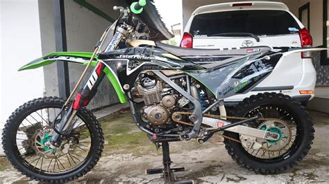 Modifikasi Motor Kawasaki Klx Grasstrack Youtube