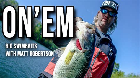 Fishing For Big Bass With Big Glide Baits With Matt Robertson Onem