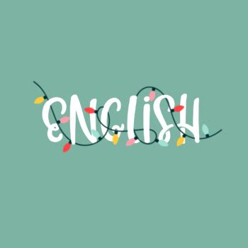 Animated Google Classroom Header Banner Christmas Lights English