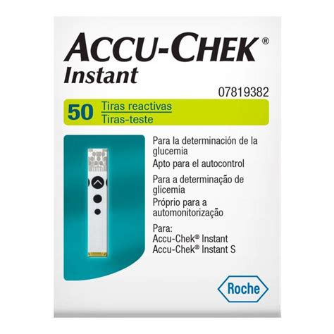 Tiras Reactivas Accu Chek Instant Pzas Walmart