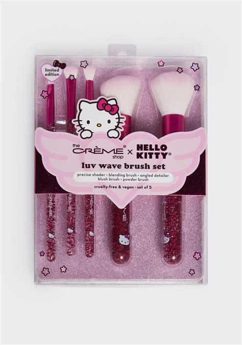 Hello Kitty Y2k Luv Wave Brush Collection Dolls Kill