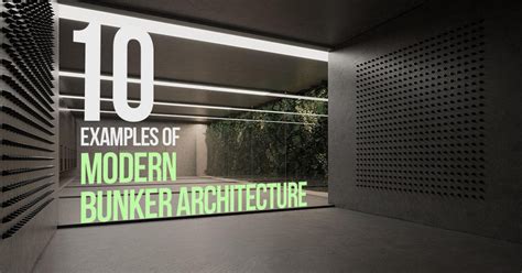 10 Examples of Modern Bunker Architecture - RTF | Rethinking The Future