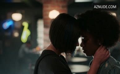 Devery Jacobs Anesha Bailey Lesbian Scene In The Order AZNude