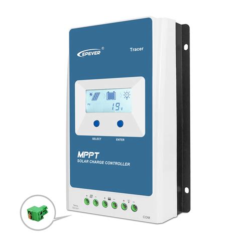 Buy Epever Mppt Charge Controller 30a 12v 24v Max Pv 100v Input Power 390w 12v 780w 24v 30 Amp