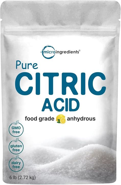 Amazon Milliard Citric Acid 2 Pound 100 Pure Food Grade NON