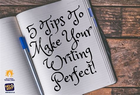 5 Tips to Make your Writing Perfect! - GetLitt!