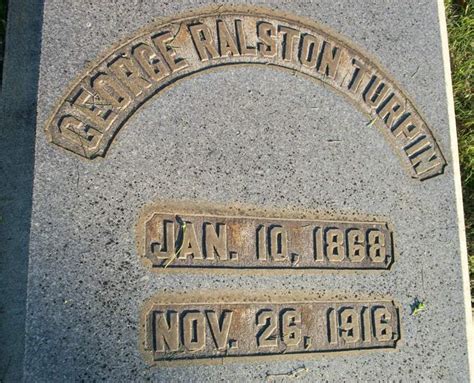 George Ralston Turpin Find A Grave Memorial