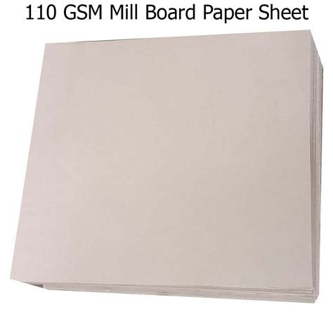 110 GSM Mill Board Paper Sheet At Rs 25 Kg Mill Board Paper In