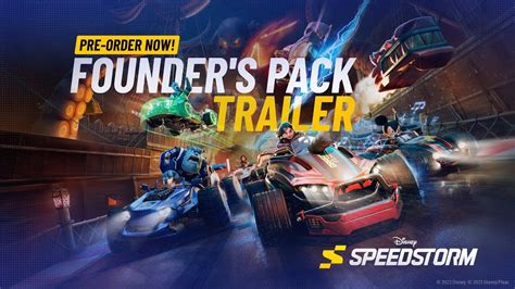 Founders Pack Trailer Released For Disney Speedstorm Ahead Of Early