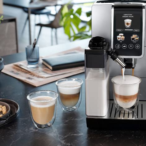 Delonghi Dinamica Plus Ecam Sb Bean To Cup Silver