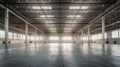 Premium AI Image An Empty Warehouse