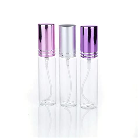 Mini Ml M Tal Ml Vide Parfum Bouteille En Verre Rechargeables