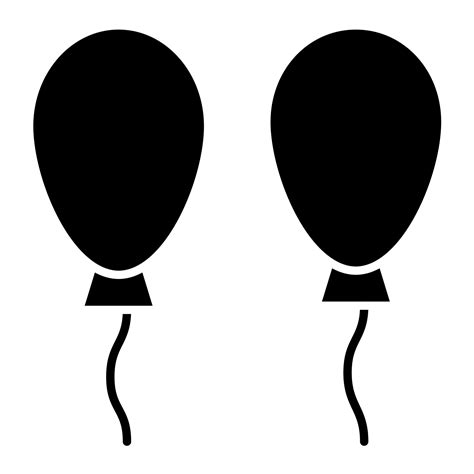 Balloon vector icon 21707512 Vector Art at Vecteezy