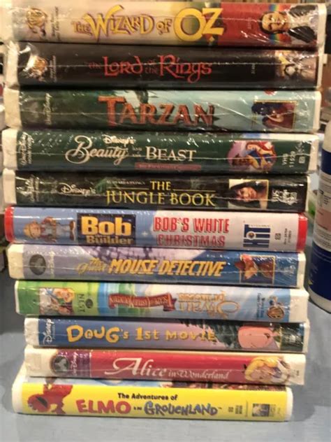 Disney Vhs Tapes Lot Picclick Uk