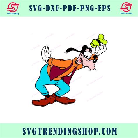 Goofy Svg 33 Svg Dxf Cricut Silhouette Cut File Instant