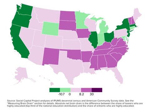 The Geography Of Brain Drain In America Nextgov