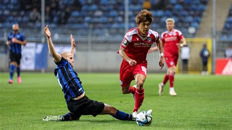 Liga Arminia Bielefeld In Mannheim Zwischen Unverm Gen Und Pech