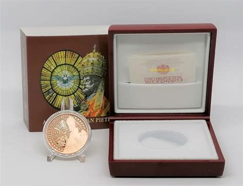 20 Euro Vaticano 2021 San Pietro Rame Proof Romacoins