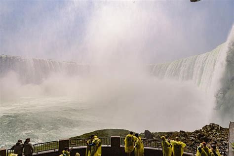 Niagara Watervallen Canada First Boat Cruise Tour Achter De