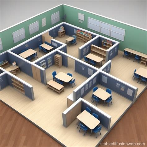 Create A Classroom Layout Floor Plan That Illustrates An Efficient Use