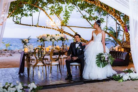 One Love Luxury Cliffside Wedding In Jamaica Black Nuptials