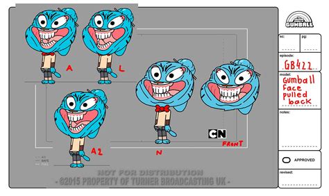 Lead Character Designer On The Amazing World Of Gumball Season 42014