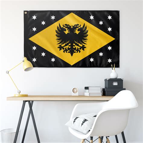 Danubian Federation Flag – Kaiser Cat Cinema Webshop