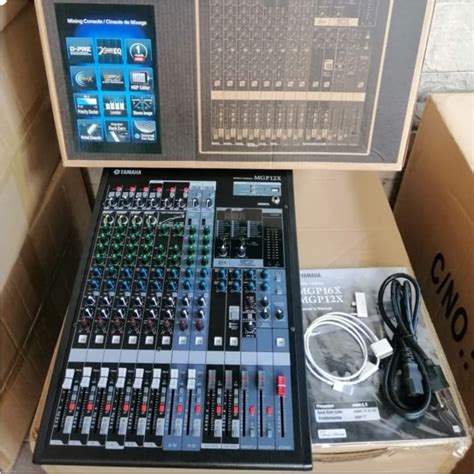 Audio Mixer Yamaha Mgp 12x Mgp12x Mgp12 X 12 Channel Lazada Indonesia