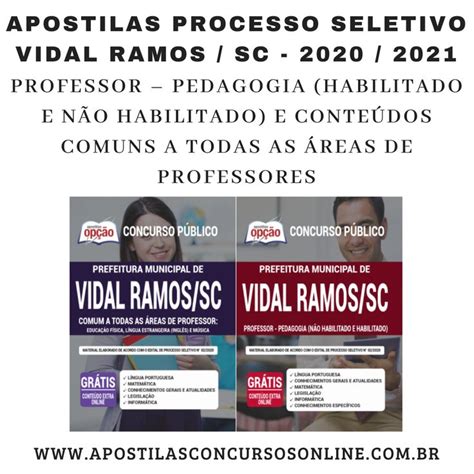 Apostilas Preparat Rias Processo Seletivo Prefeitura Do Munic Pio De