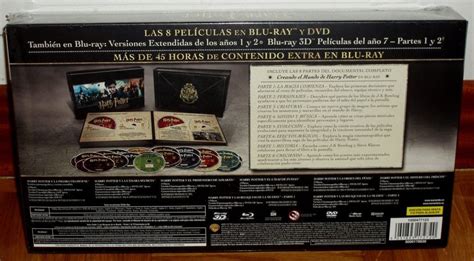 DVD BD HARRY POTTER COLECCION HOGWARTS 31 DISCOS El Bosque Prohibido