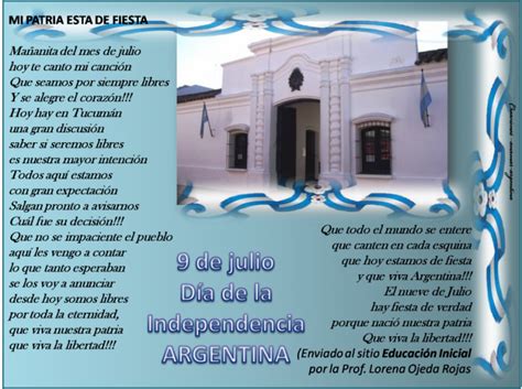 Felíz Día De La Independencia Argentina Aniversario Del 9 De Julio De 1816 En Imágenes