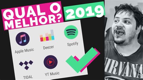 Spotify X Deezer X Youtube Music X Tidal X Apple Music Qual O Melhor