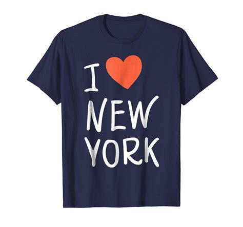 I Love New York T Shirt I Heart New York Souvenir Shirt Ny Ln Lntee