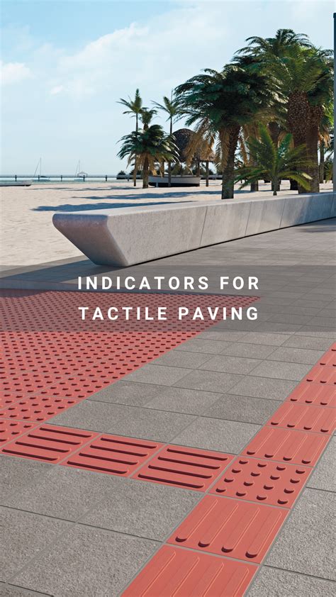 tactile paving  urban applications diseno urbano arquitectura