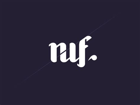 Nuf Logo By Yulia Leder On Dribbble