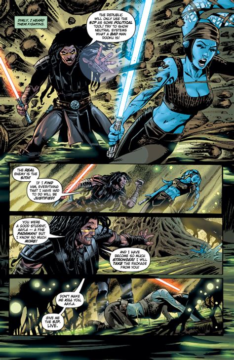 Asajj Ventress Cw Vs Quinlan Vos Rots Battles Comic Vine