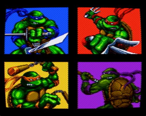 Mame Hlsl Screenshot Gallery 2019 Konami Teenage Mutant Ninja Turtles