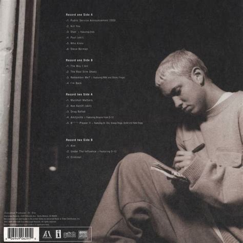 Eminem Marshall Mathers Lp Vinyl LP Covers Cover Century Over 1