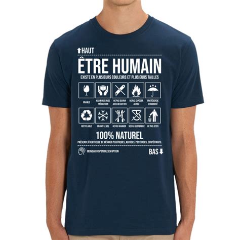 T Shirt Homme Coton Bio Etre Humain