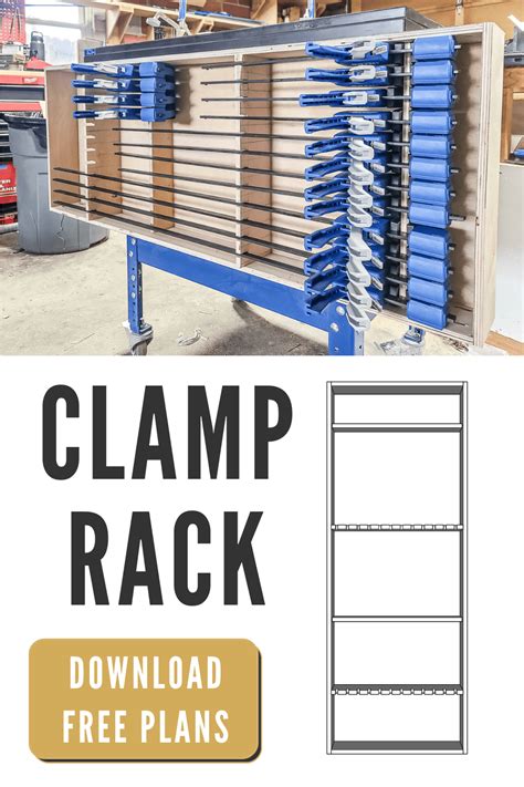 DIY Clamp Rack Plans - Making Manzanita