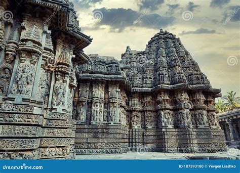 Chennakesava Temple At Somanathapura Karnataka India Stock Photo