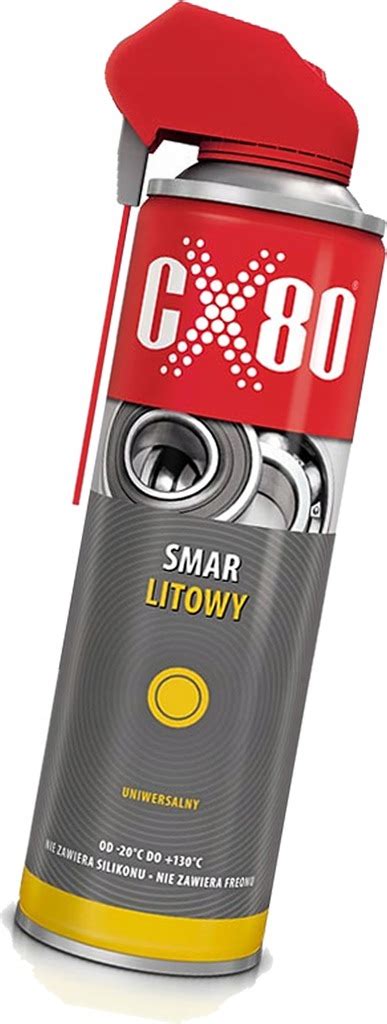 SMAR LITOWY wielozadaniowy łożysk CX80 spray 500ml 8245007792