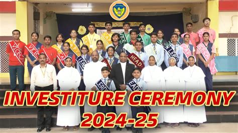 Investiture Ceremony 2024 25 At Christ Jyoti Hr Sec School Satna