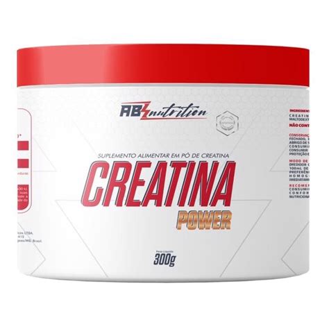 Creatina Power Absolut Nutrition Suplemento Alimentar Em P De Creatina