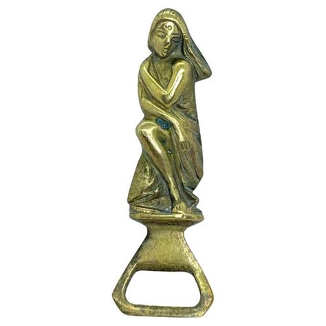 Brass Lady Leg Bottle Opener Mid Century Modern Metal Barware Austria 1960s For Sale At 1stdibs