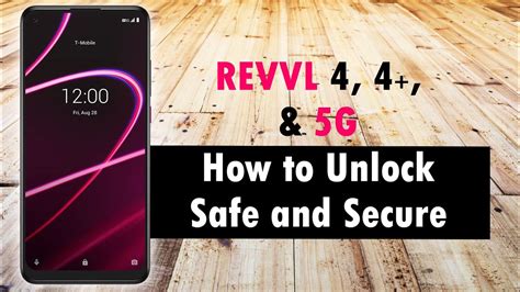 How To Unlock The Revvl 4 4 Plus And 5G Safe And Secure YouTube