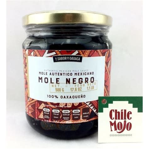 Sabor de Oaxaca Mole Negro 500gm - Chile Mojo